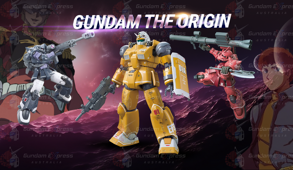 Mobile Suit Gundam: The Origin Series Image by Gundam Express Australia