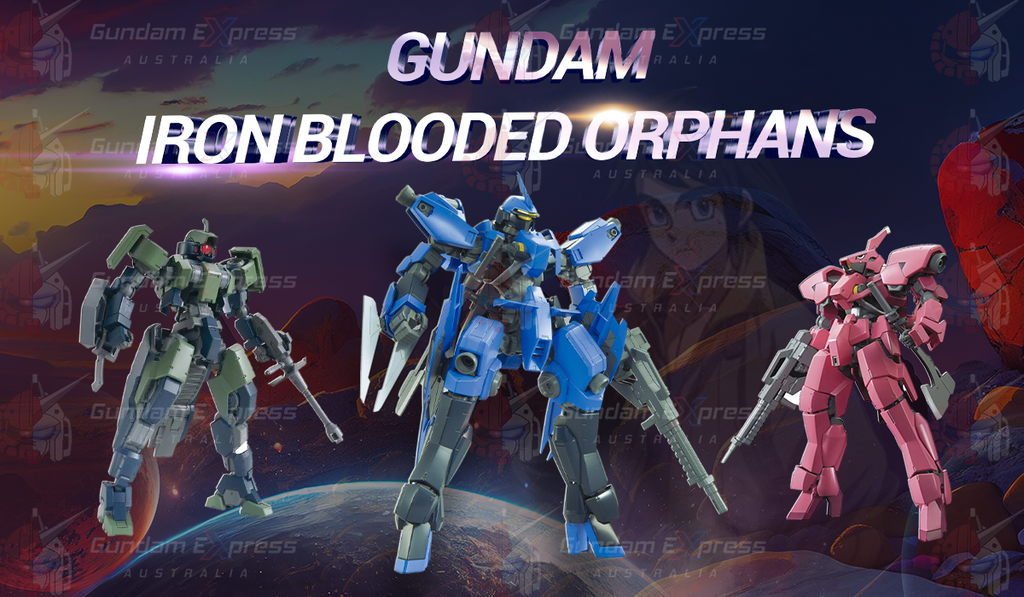 Mobile Suit Gundam Iron Blooded Orphans Series Image by Gundam Express Australia