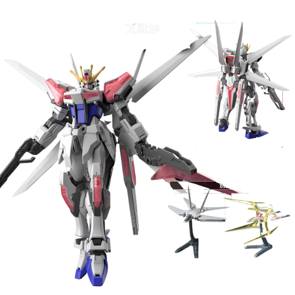 Gundam Express Australia Bandai 1/144 ENTRY GRADE Build Strike Exceed Galaxy (Gundam Build Metaverse) action pose with wings