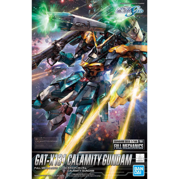 Gundam Express Australia Bandai 1/100 Full Mechanics Calamity Gundam package artwork
