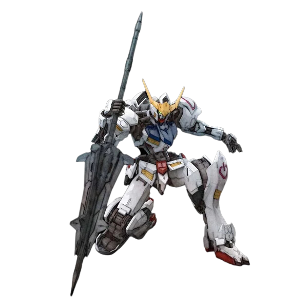 Gundam Express Australia Bandai 1/100 MG Barbatos 4th Form with mace kneel