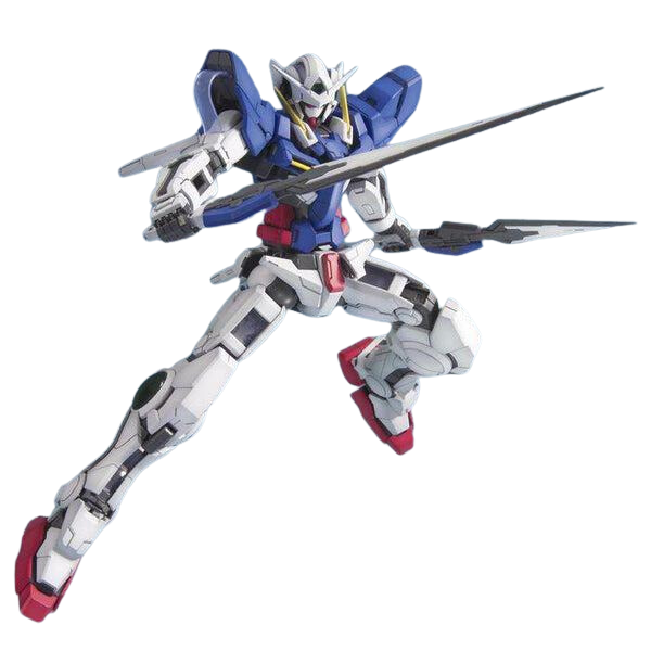 Bandai 1/100 MG Gundam Exia-Celestial Being Mobile Suit with swords