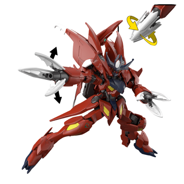 Gundam Express Australia Bandai 1/144 HG Gundam Amazing Barbatos Lupus (Gundam Build Series) action pose 2