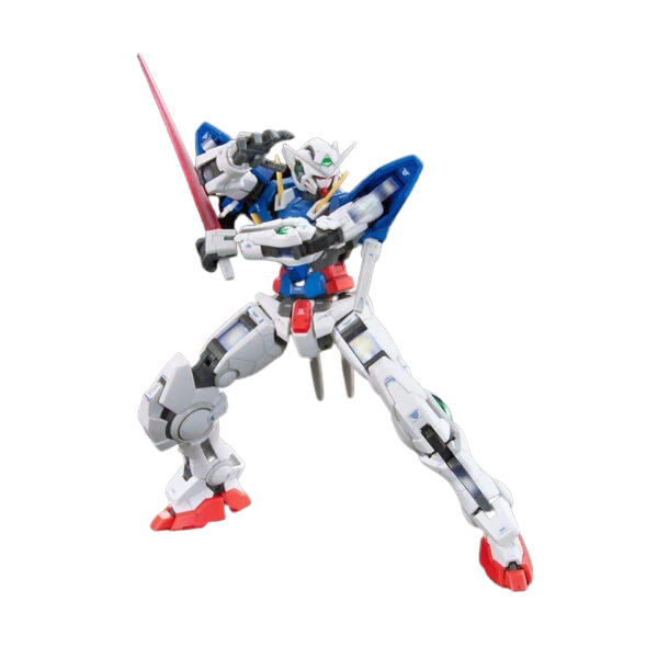 Gundam Express Australia Bandai 1/144 RG GN-001 Gundam Exia action pose with beam saber