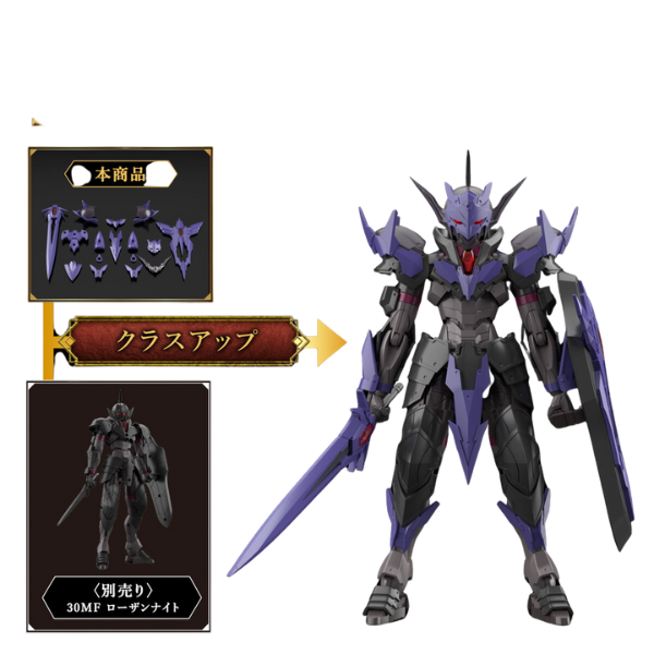 Gundam Express Australia Bandai 30MF Class Up Armour (Rozen Holy Knight) details