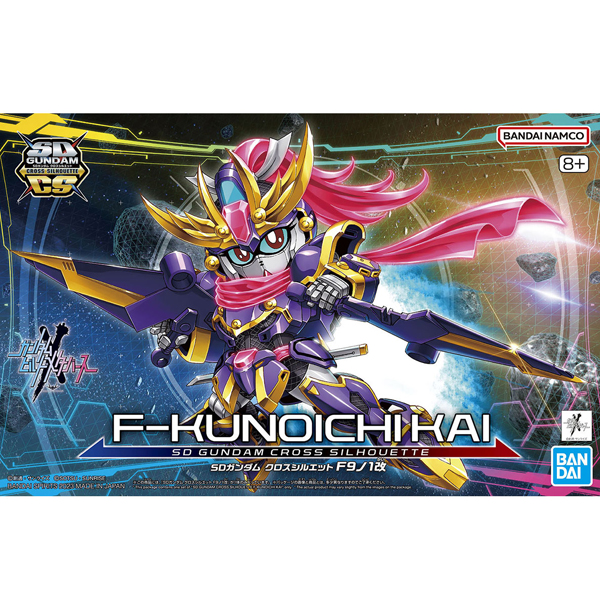 Gundam Express Australia Bandai SD Gundam Cross Silhouette F-Kunoichi Kai (Gundam Build Metaverse) package artwork