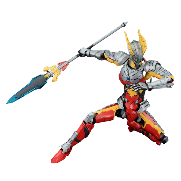 Gundam Express Australia Figure-rise Standard Ultraman Suit Zero (SC Type) -ACTION- action pose with zero lance