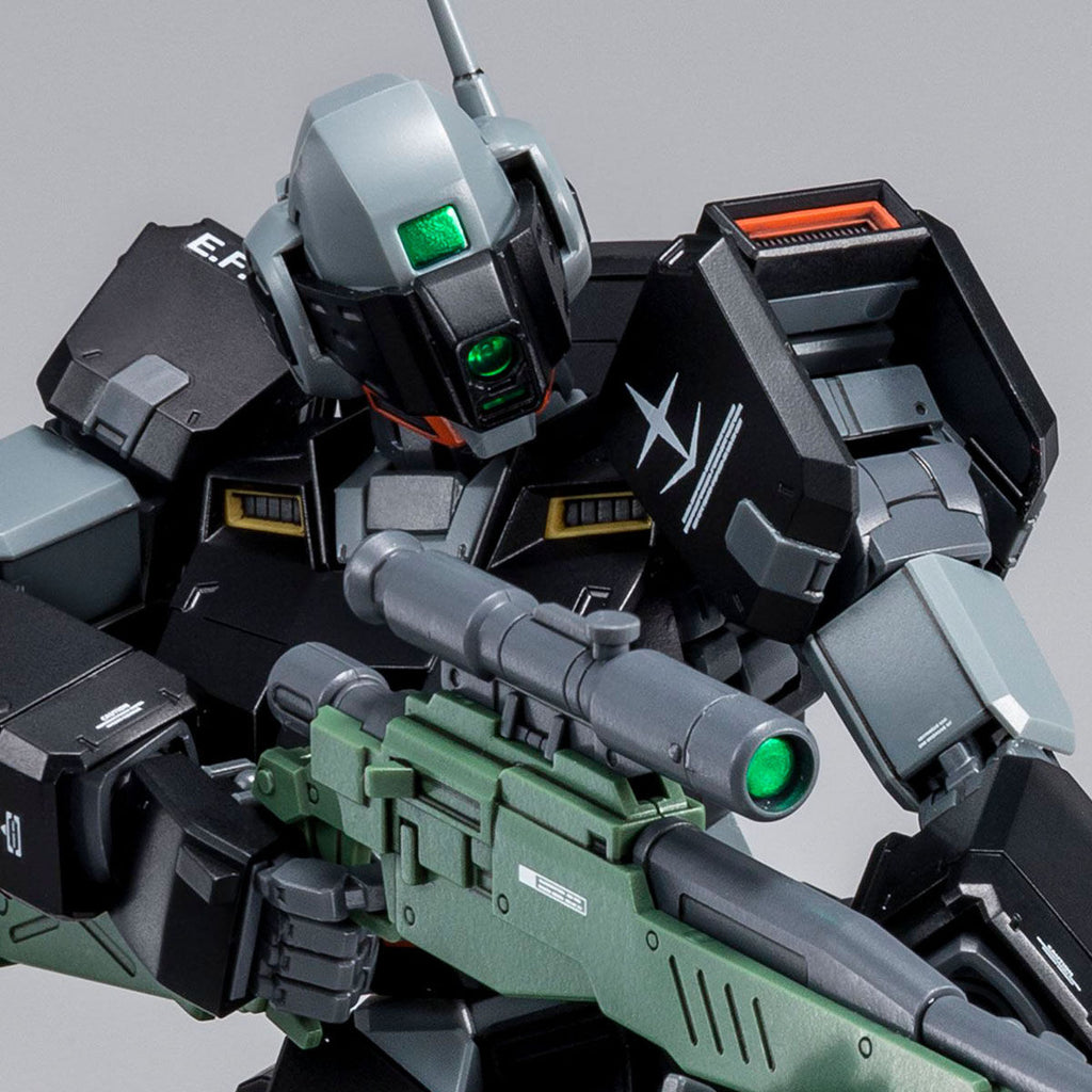Gundam Express Australia P-Bandai 1/100 MG Lydo Wolf's GM Sniper II upper torso close up