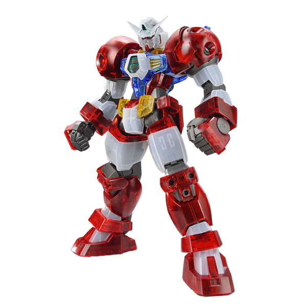 Gundam Express Australia Gundam Base Limited 1/100 MG GB Age-1 (Clear Colour Set) front red armour