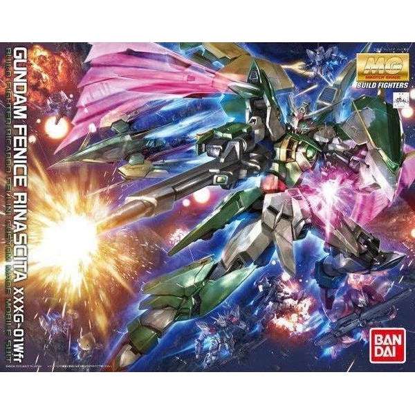 Gundam Express Australia Bandai 1/100 MGBF Gundam Fenice Rinascita package artwork