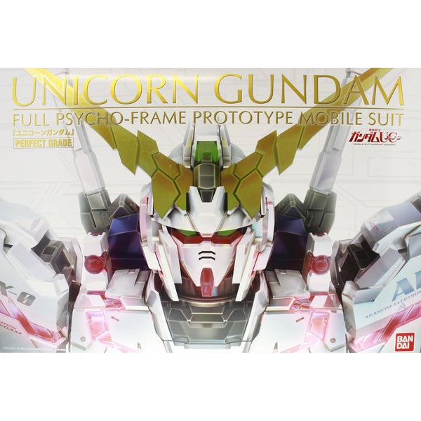Gundam Express Australia Bandai 1/60 PG RX-0 Unicorn Gundam (without LED) package artwork