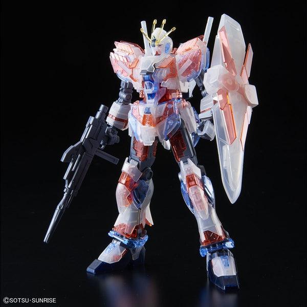 Bandai HG 1/144 Gundam Base Event Limited Narrative C Packs [Clear Colour] front on view.