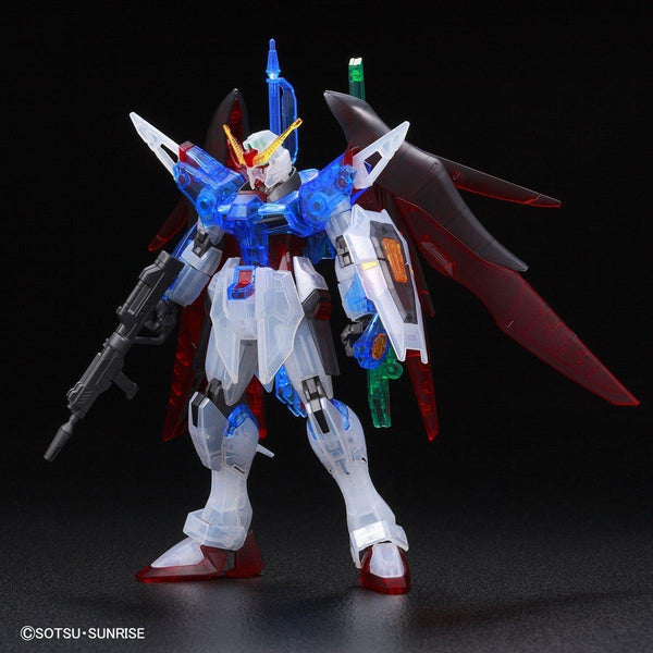 P-Bandai 1/144 HG Destiny Gundam [Clear Colour] front on