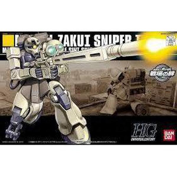 Bandai 1/144 HGUC Zaku 1 Sniper Type package art