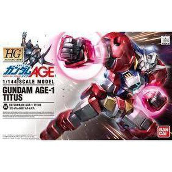 Bandai 1/144 HG Gundam Age-1 Titus package art