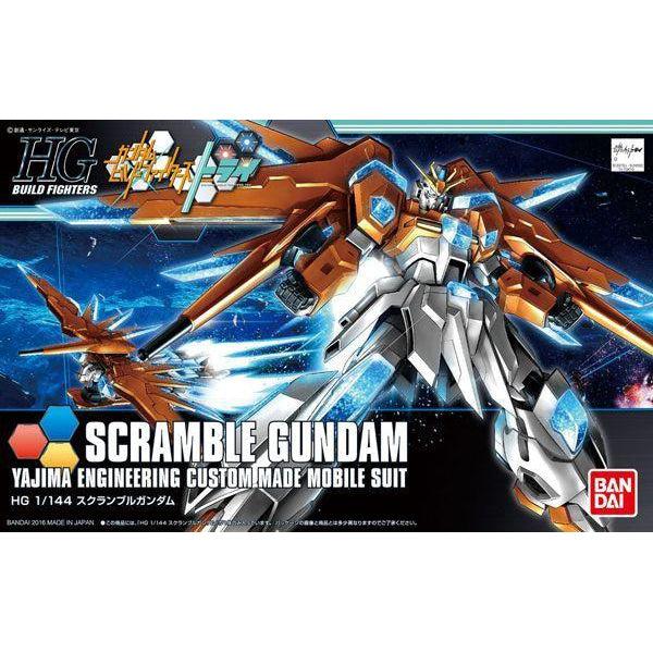 Bandai 1/144 HGBF Scramble Gundam package art