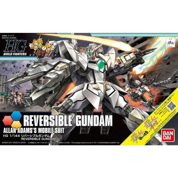 Bandai 1/144 HGBF Reversible Gundam package art