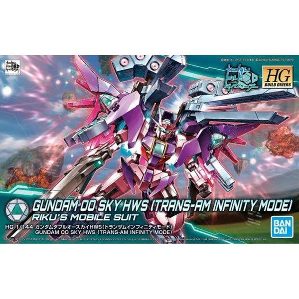 Bandai 1/144 HG Gundam 00 Sky HWS Trans -Am package art