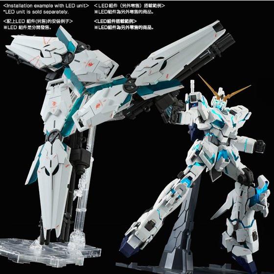 GEA PG Unicorn Gundam Final Battle Ver led lighting function
