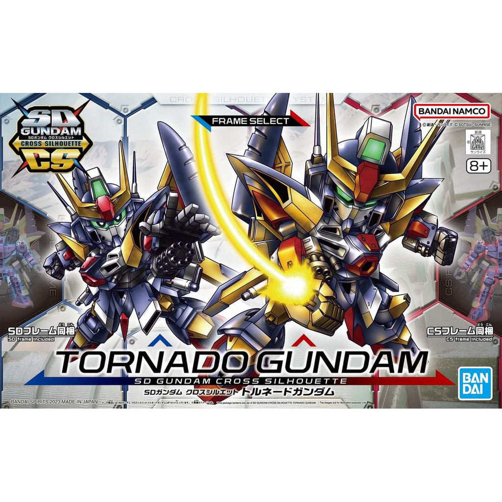 Gundam Express Australia Bandai SDCS Tornado Gundam package artwork