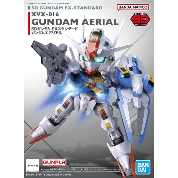 Bandai SDEX Gundam Aerial package artwork