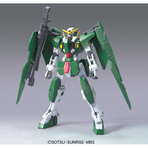 Bandai 1/144 HG Gundam 00 Gundam Dynames front on view.