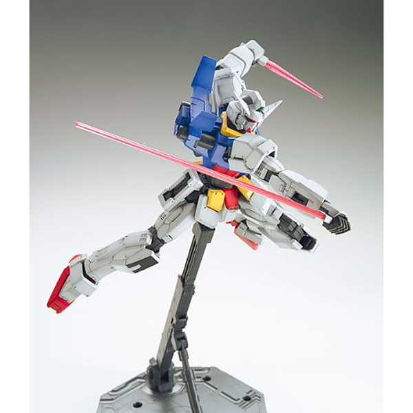 Bandai 1/100 MG Gundam Age-1 Normal action pose with beam sabers