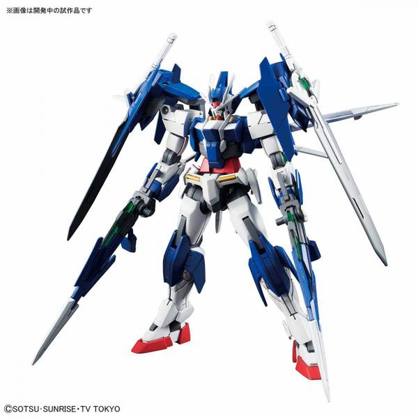 Bandai 1/144 HGBD Gundam OO Diver Ace FRONT on