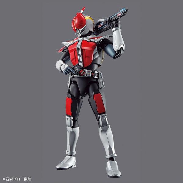 Bandai Figure Rise Standard Kamen Rider Den-O Sword Form & Plat form action pose with weapon. 