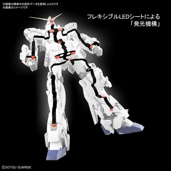 PRE-ORDER Bandai 1/100 MGEX Unicorn Gundam Ver Ka led layout