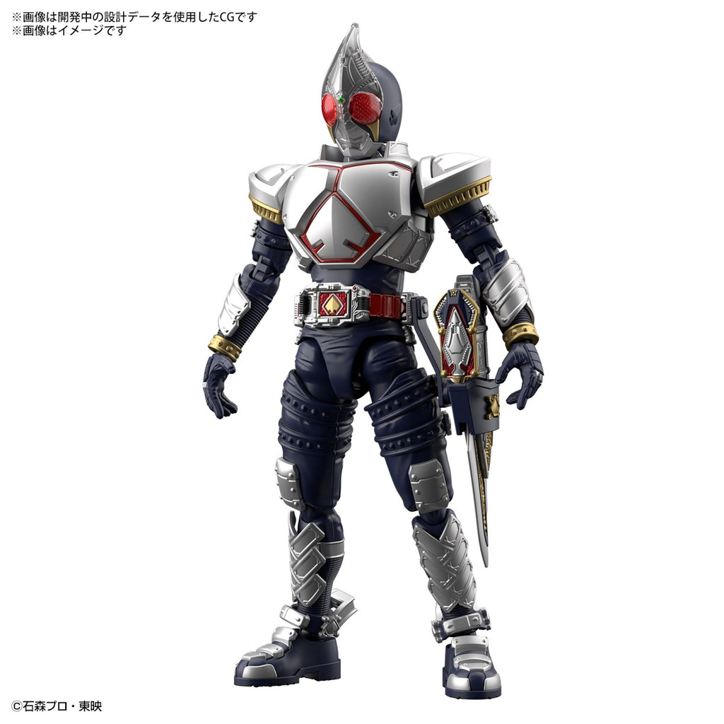 Bandai Figure Rise Standard Kamen Rider Blade front on view.