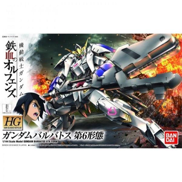 Bandai 1/144 HG Gundam Barbatos 6th Form package artwork