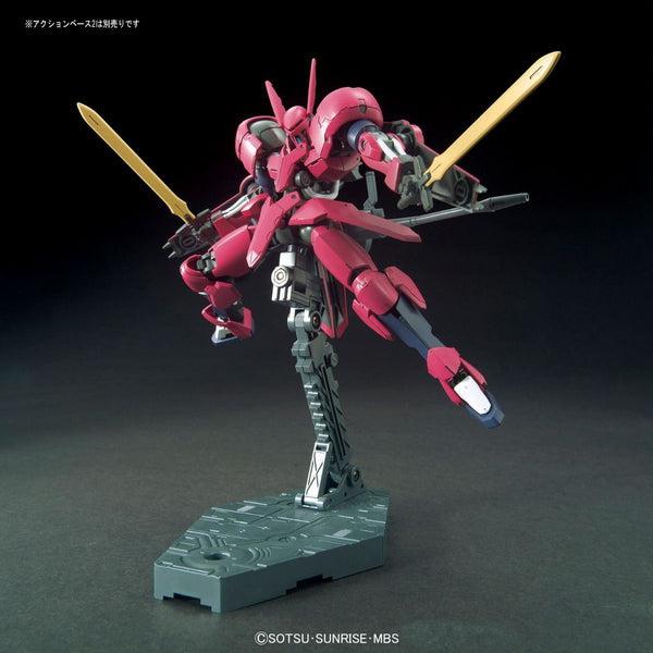 Bandai 1/144 HGIBO Grimgerde action pose with swords