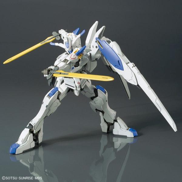 Bandai 1/144 HG IBO Gundam Bael sword pose 1