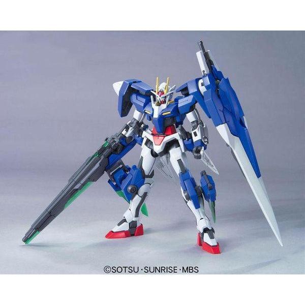 Bandai 1/144 HG 00 Gundam Seven Sword/G front on pose