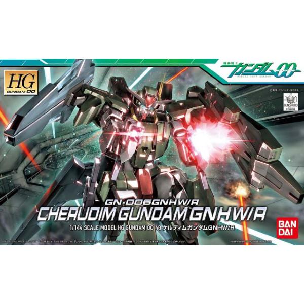 Bandai 1/144 HG 00 Cherudim Gundam GNHW/R package art