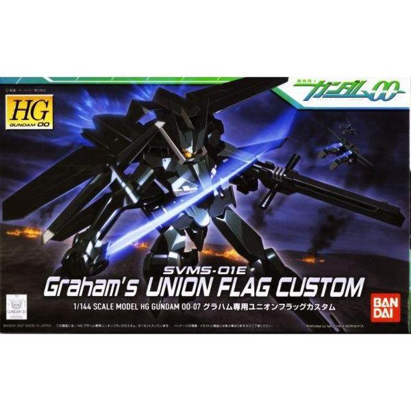 Bandai 1/144 HG00 Graham's Union Flag Custom package art