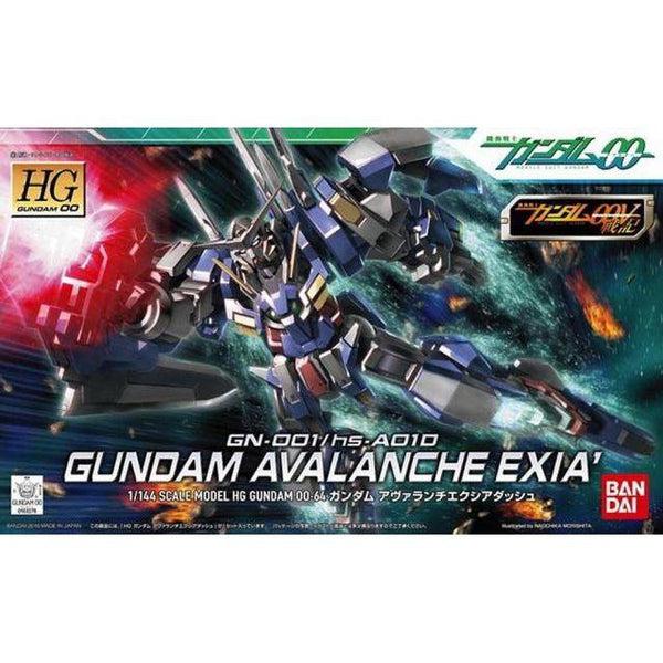 Bandai 1/144 HG00 Gundam Avalanche Exia Dash package art