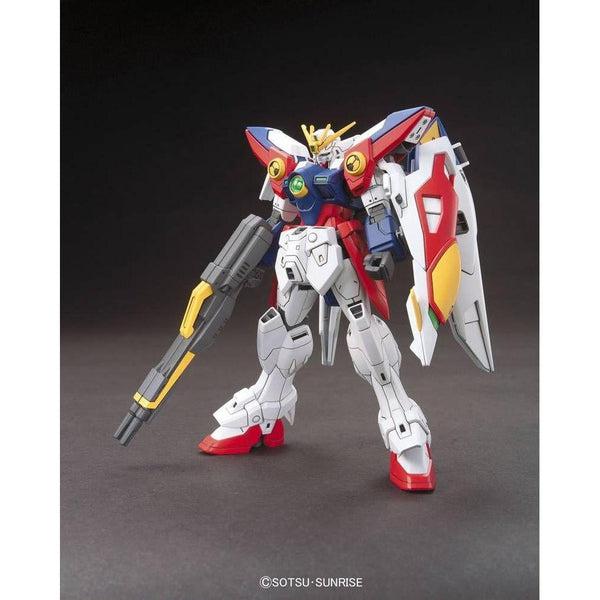 Bandai 1/144 HGAC Wing Gundam Zero front on pose