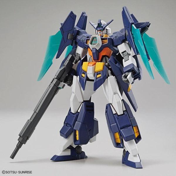 Bandai 1/144 HGBD:R Gundam Try Age Magnum front on view.