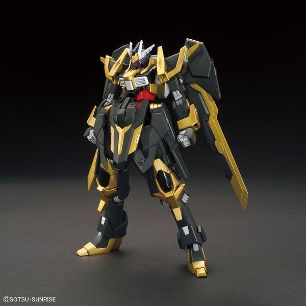 Bandai 1/144 HGBF Gundam Schwarzritter front on pose