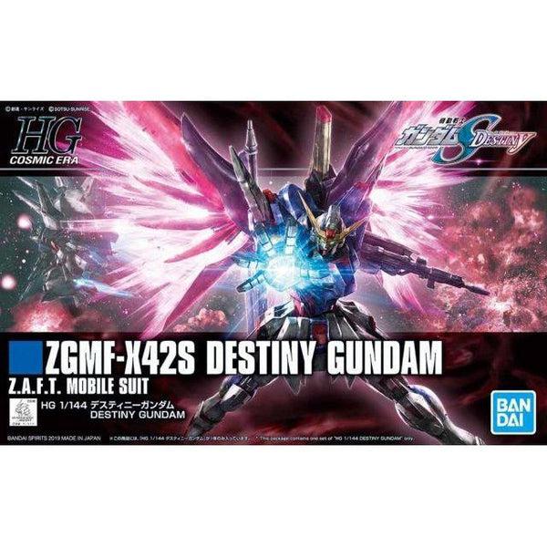 Bandai 1/144 HGCE ZGMF-X42S Destiny Gundam package art