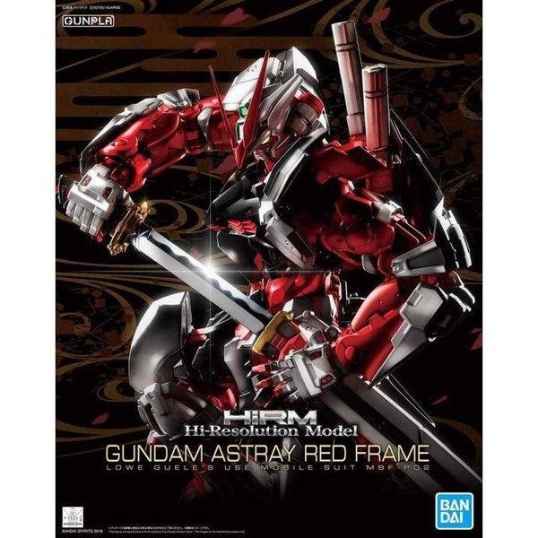 Bandai 1/100 HiRM Gundam Astray Red Frame package art