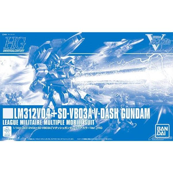 P-Bandai 1/144 HGUC V-Dash Gundam (Expo Clear) package art