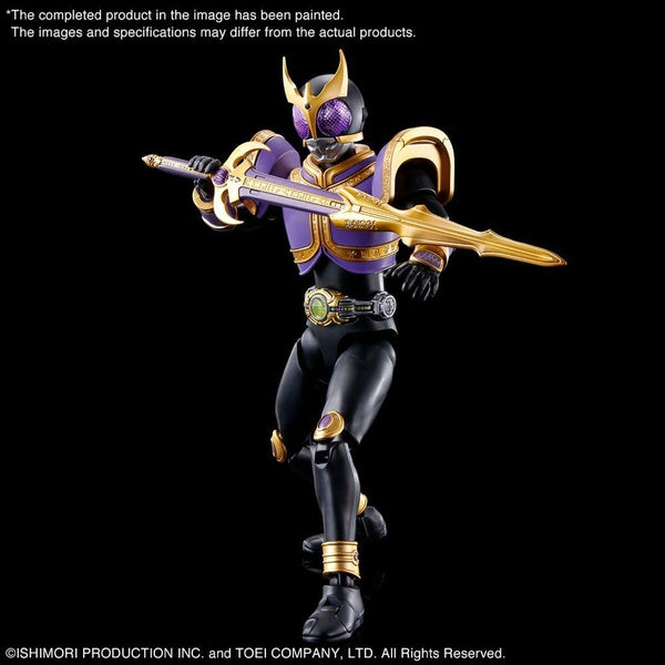 Bandai Figure Rise Standard Kamen Rider Kuuga Titan Form/Rising Titian  action pose with weapon. 3