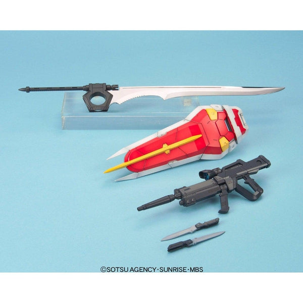 Bandai 1/60 PG Strike Gundam included accessories