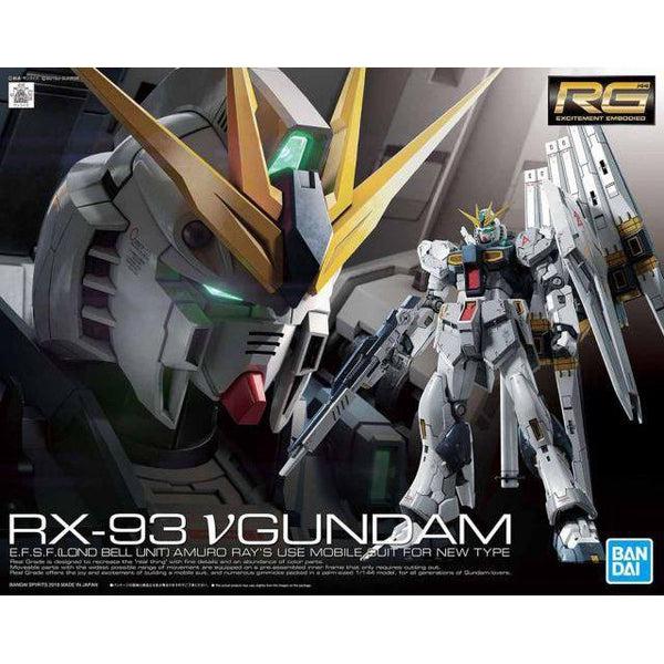 Bandai 1/144 RG RX-93 Nu Gundam package art