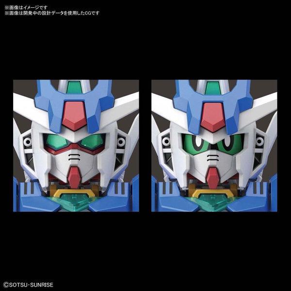 Bandai SDCS Earthree Gundam close up eye variants