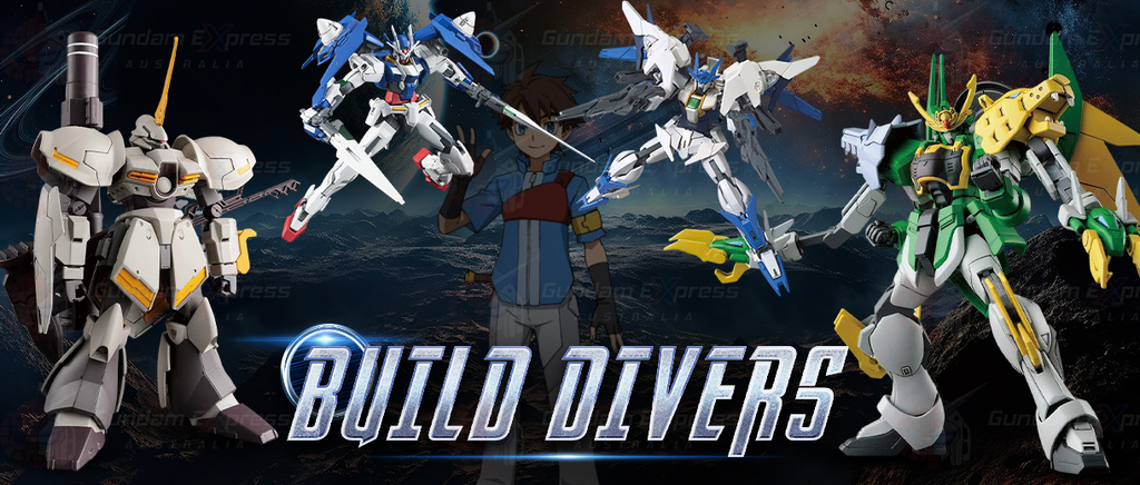 Gundam Build Divers Series Image by Gundam Express Australia