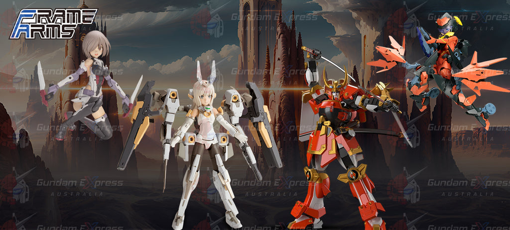 Frame Arms Collection Image by Gundam Express Australia